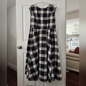 Vintage Swing Pinup Plaid Dress From Collectif London